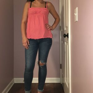 Pink tank top